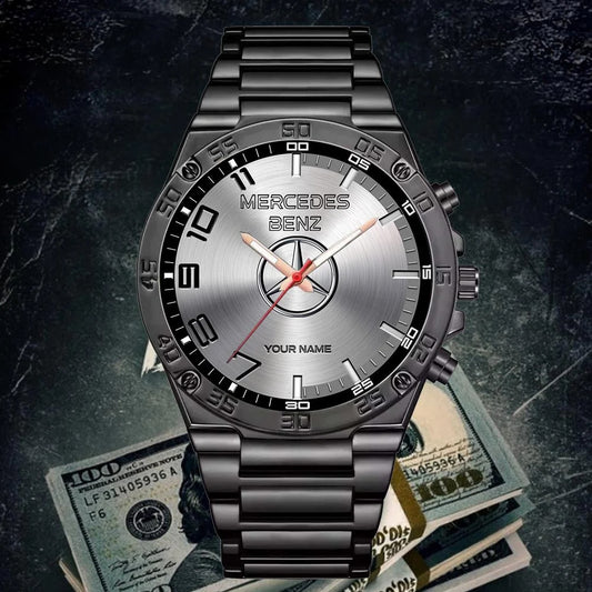 Personalized Merc Sport Luxury Dial Steel Watch V13