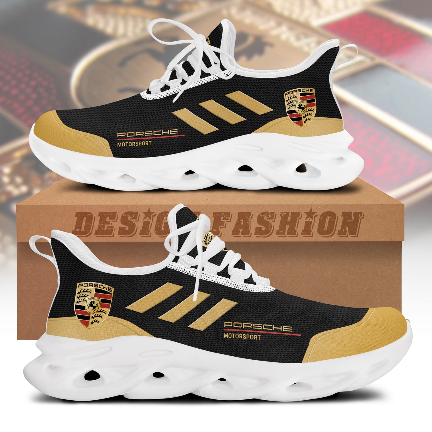 Pors Sporty Chunky Custom Sneaker