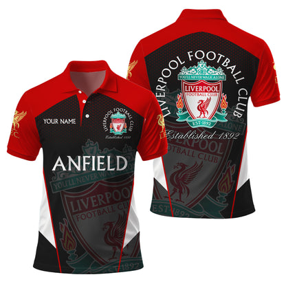 Personalized LVP Anfield 3D Full Printing Set ,LVP Anfield Shirt , Hoodie , Short , Polo ,hawaii