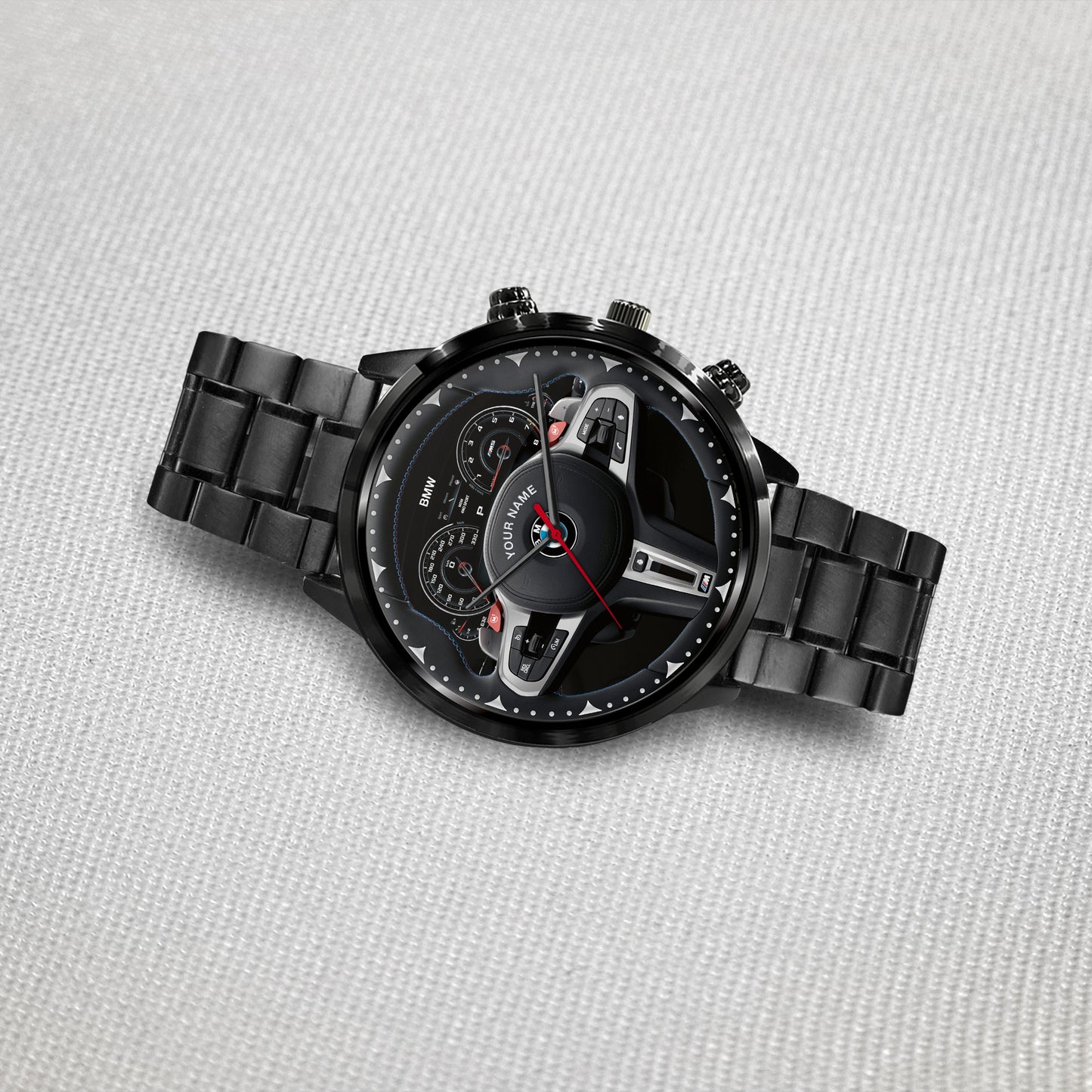 Personalized BW Cockpit Luxury Stainless Steel Watch V5