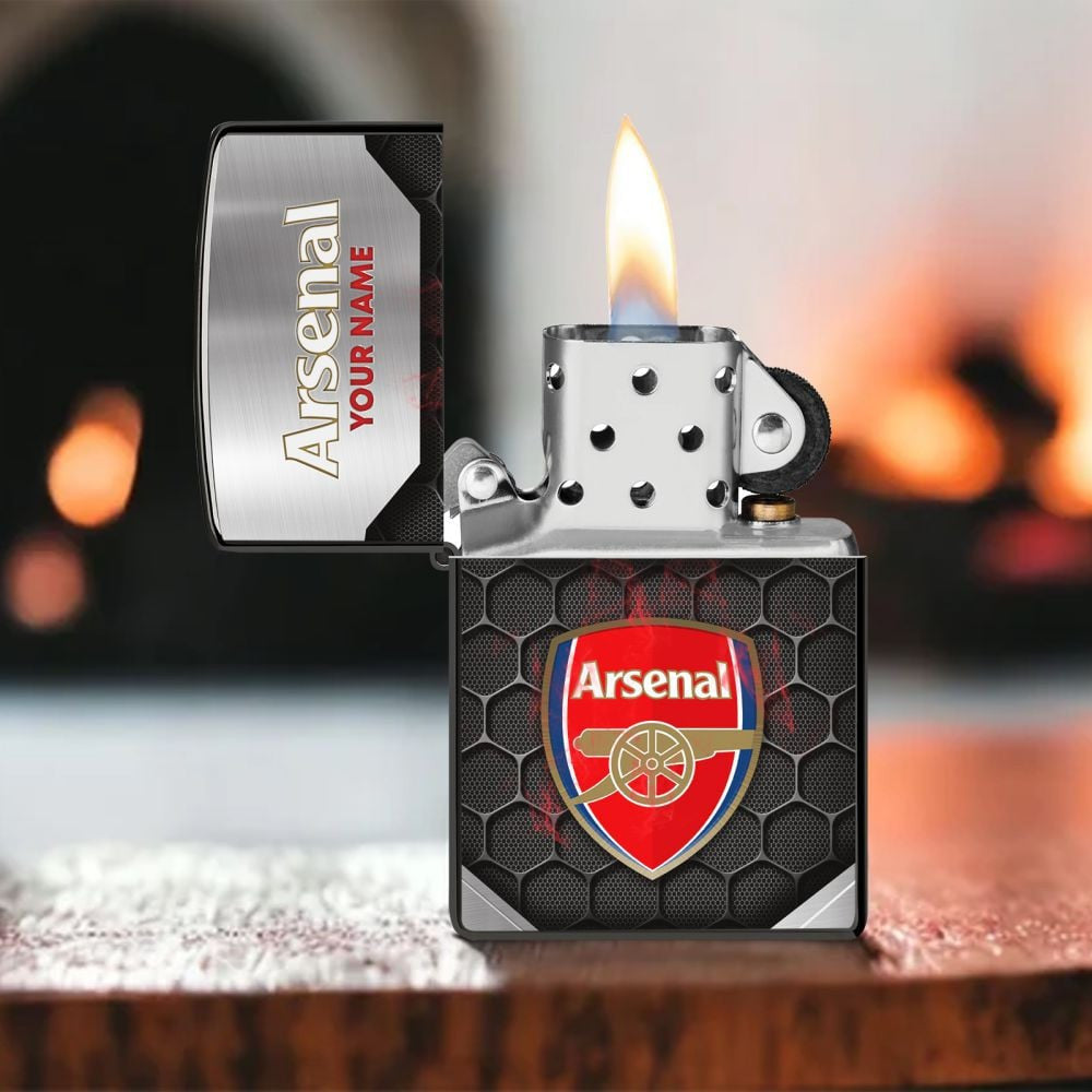 Personalized Arsenal Zippo Lighter