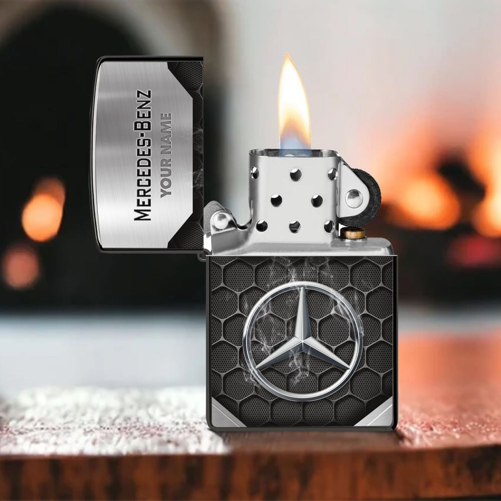 Personalized Merc Zippo Lighter