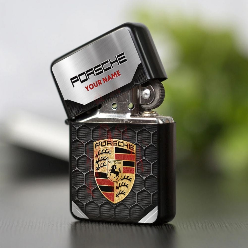 Personalized Pors Zippo Lighter