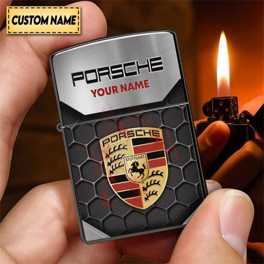 Personalized Pors Zippo Lighter