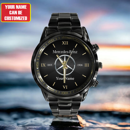 Personalized Merc Elegant Luxury Stainless Steel Watch