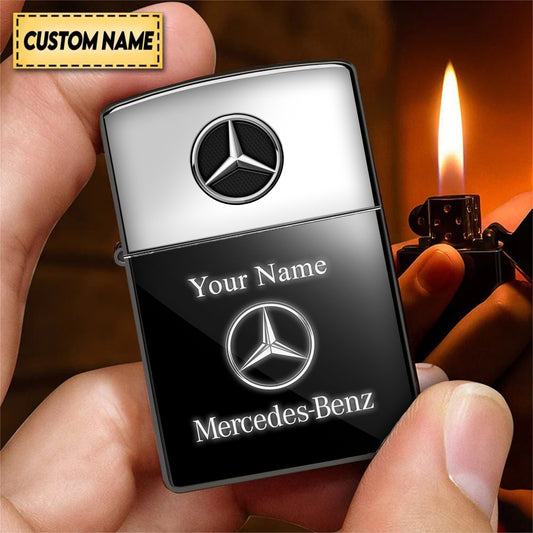 Personalized Mercedes Neon Zippo Lighter
