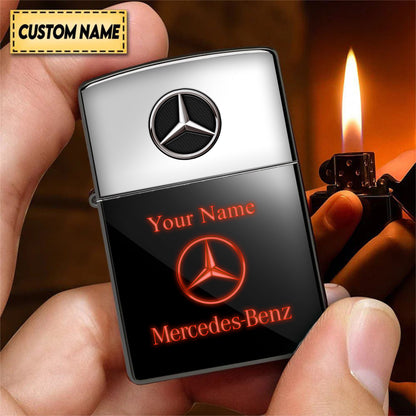 Personalized Mercedes Neon Zippo Lighter