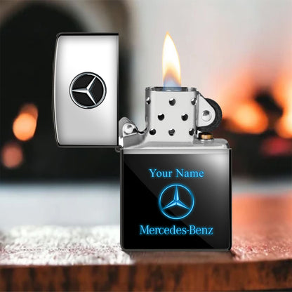 Personalized Mercedes Neon Zippo Lighter