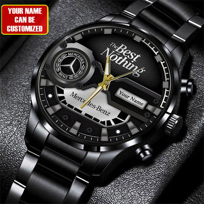 Personalized Merc The Best Or Nothing Stainless Steel Watch