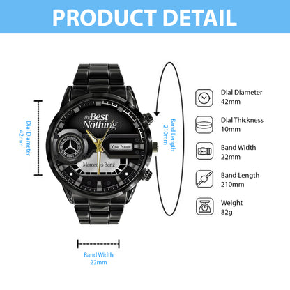 Personalized Merc The Best Or Nothing Stainless Steel Watch