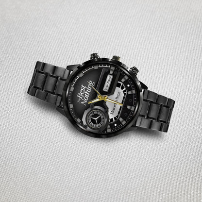Personalized Merc The Best Or Nothing Stainless Steel Watch