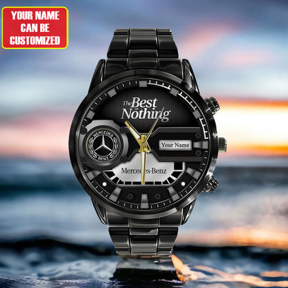 Personalized Merc The Best Or Nothing Stainless Steel Watch