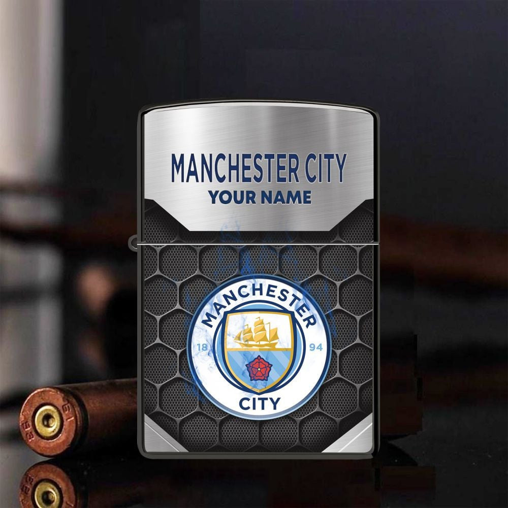 Personalized Manchester City Zippo Lighter