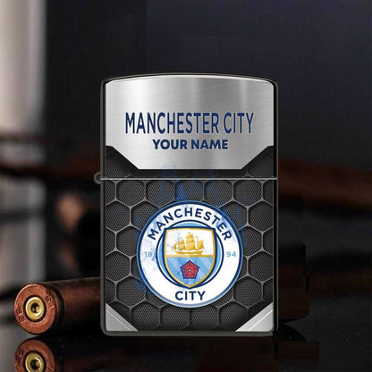 Personalized Manchester City Zippo Lighter