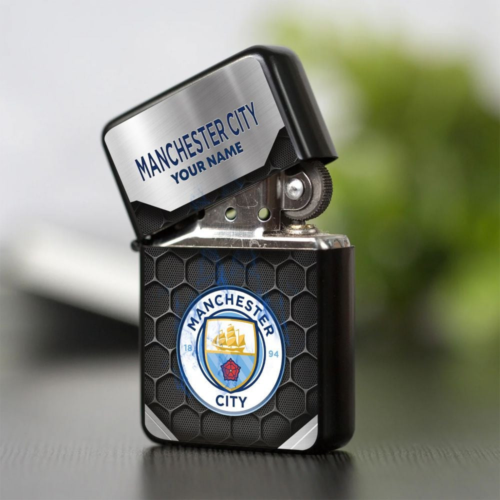Personalized Manchester City Zippo Lighter