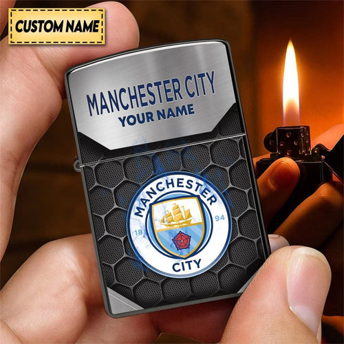 Personalized Manchester City Zippo Lighter