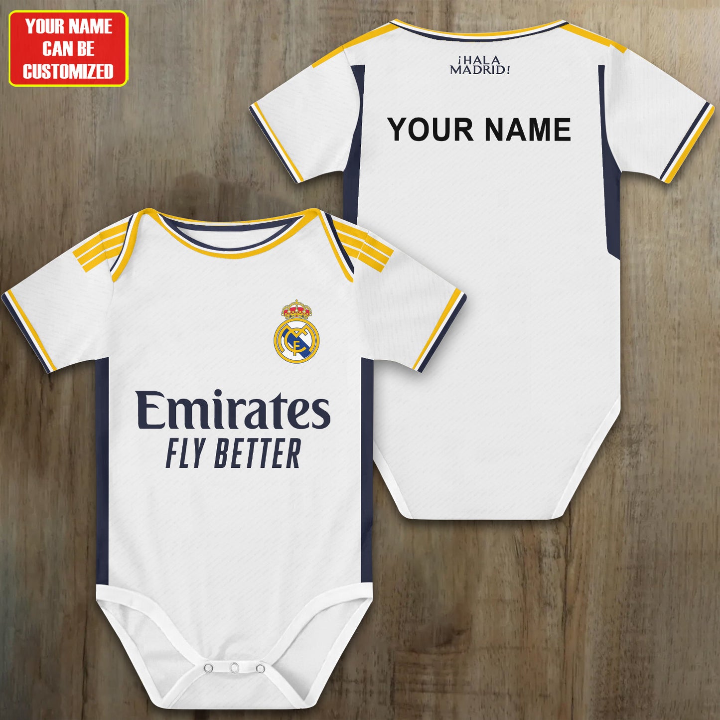 Customized Real Soccer Jersey , Baby Rib Bodysuit Sizes
