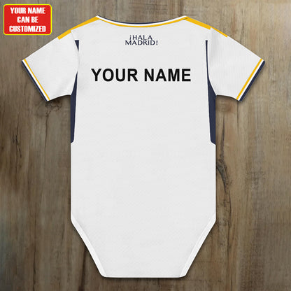 Customized Real Soccer Jersey , Baby Rib Bodysuit Sizes