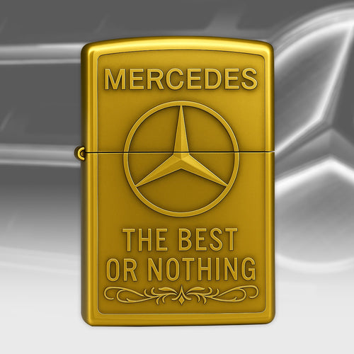 Merc Golden Zippo Lighter