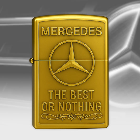 Merc Golden Zippo Lighter