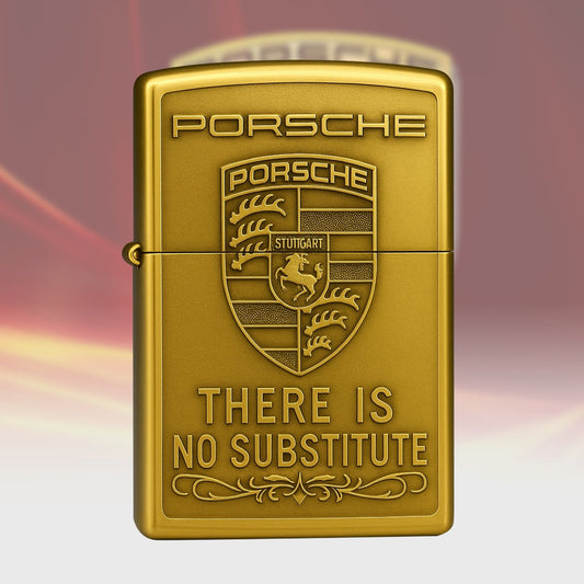 Pors Golden Zippo Lighter