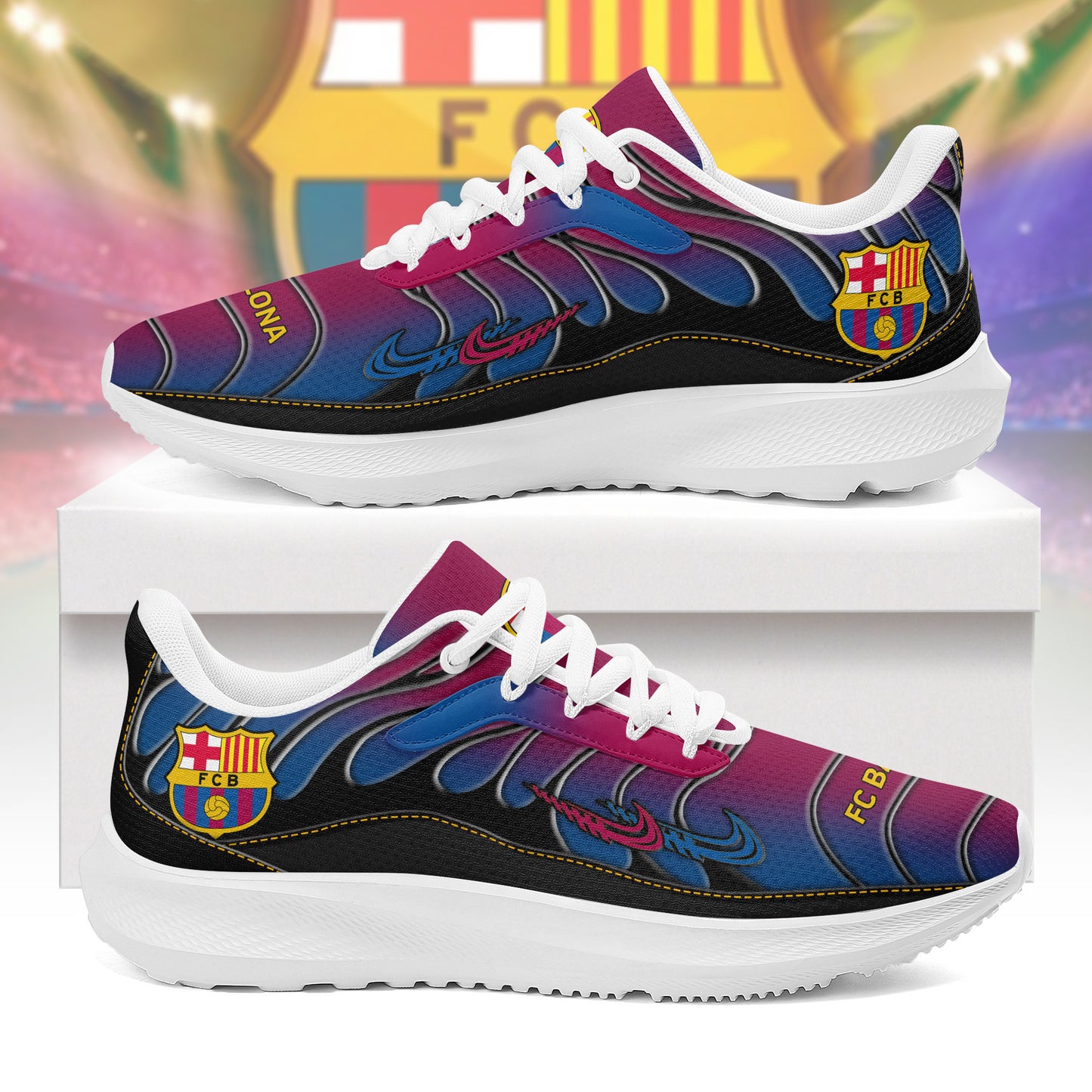 Barca Running Sport Chunky Custom Sneaker