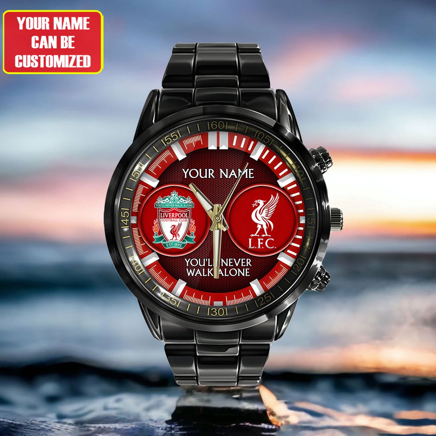 Personalized LVP Luxury Stainless Steel Watch