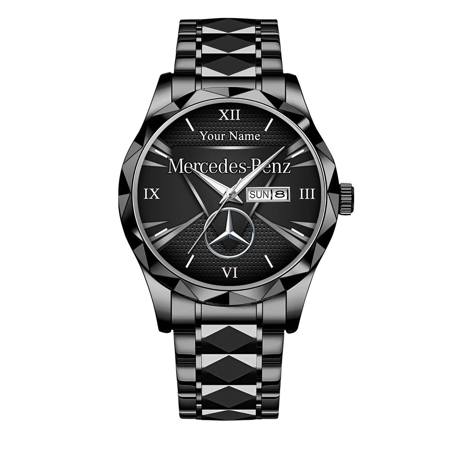Personalized Merc Luxury Alloy Charley Watch