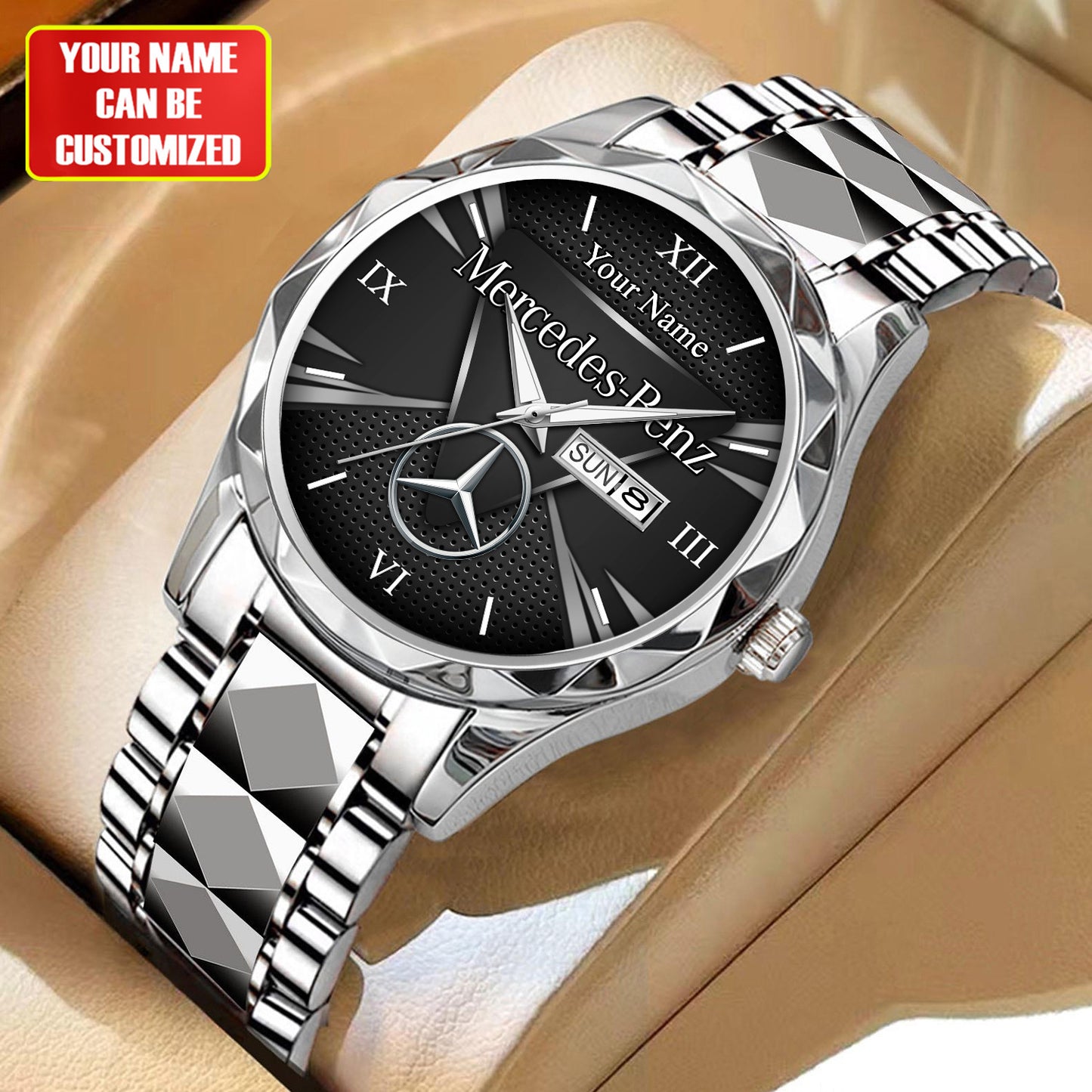 Personalized Merc Luxury Alloy Charley Watch