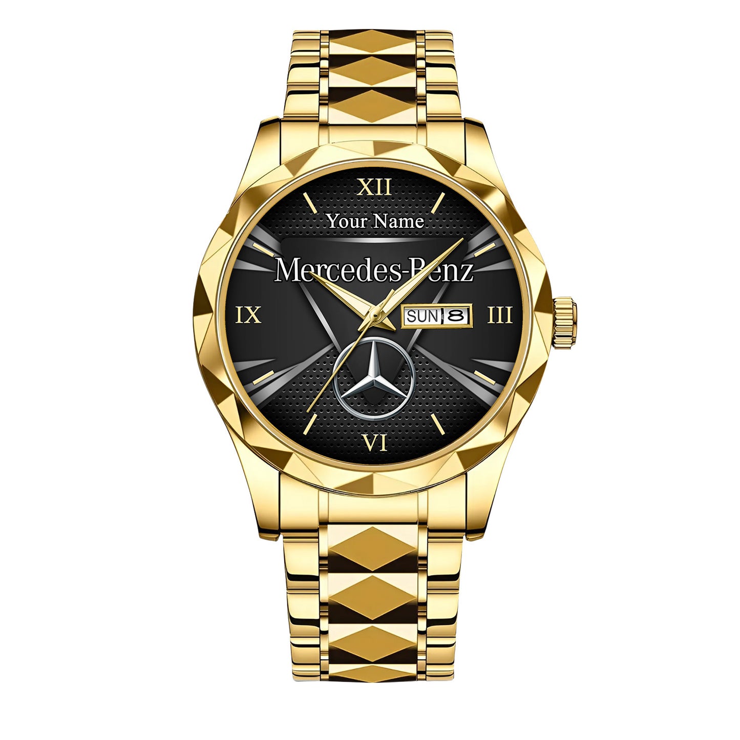 Personalized Merc Luxury Alloy Charley Watch