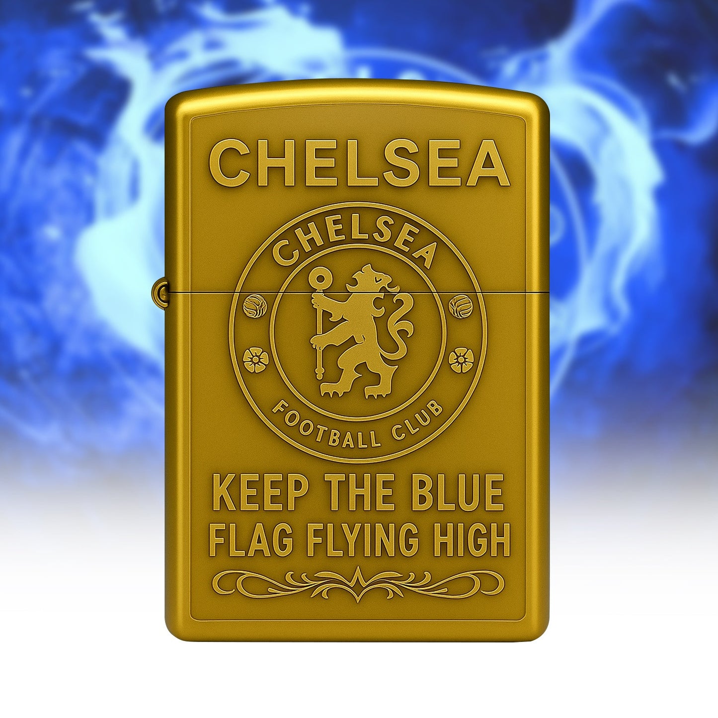Chelsea Golden Zippo Lighter