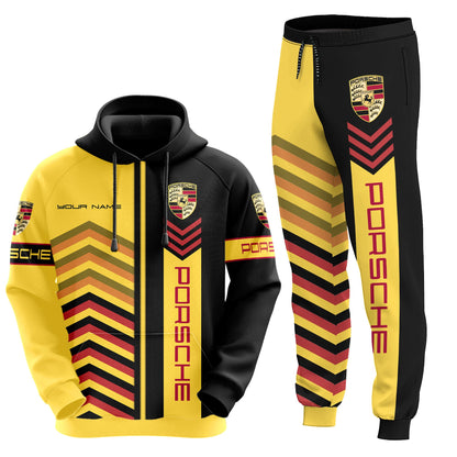 Personalized Pors Q10 3D All over Printed Hoodie and Sweatpants set