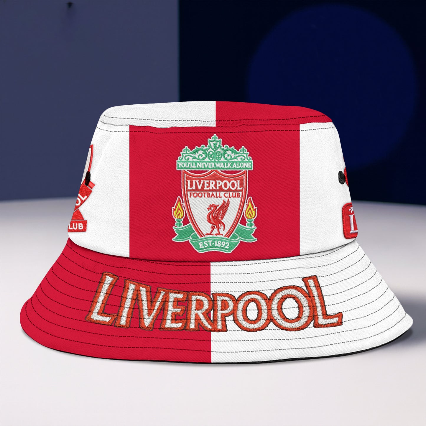 LFC Embroidery Pattern Bucket Hat