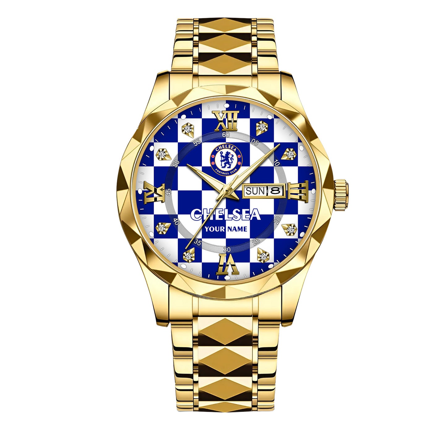 Personalized Chelsea Royalty Alloy Charley Watch