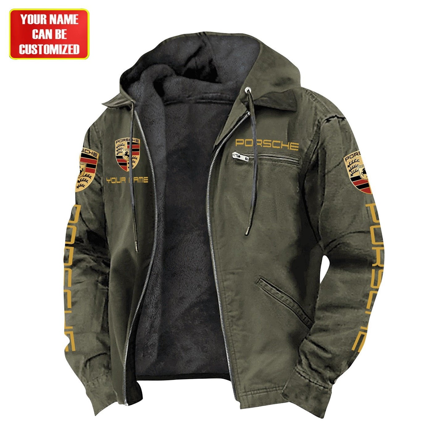 Personalized Pors Fur lining Paddle Jacket P120901