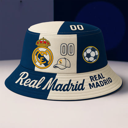 Real Embroidery Pattern Bucket Hat