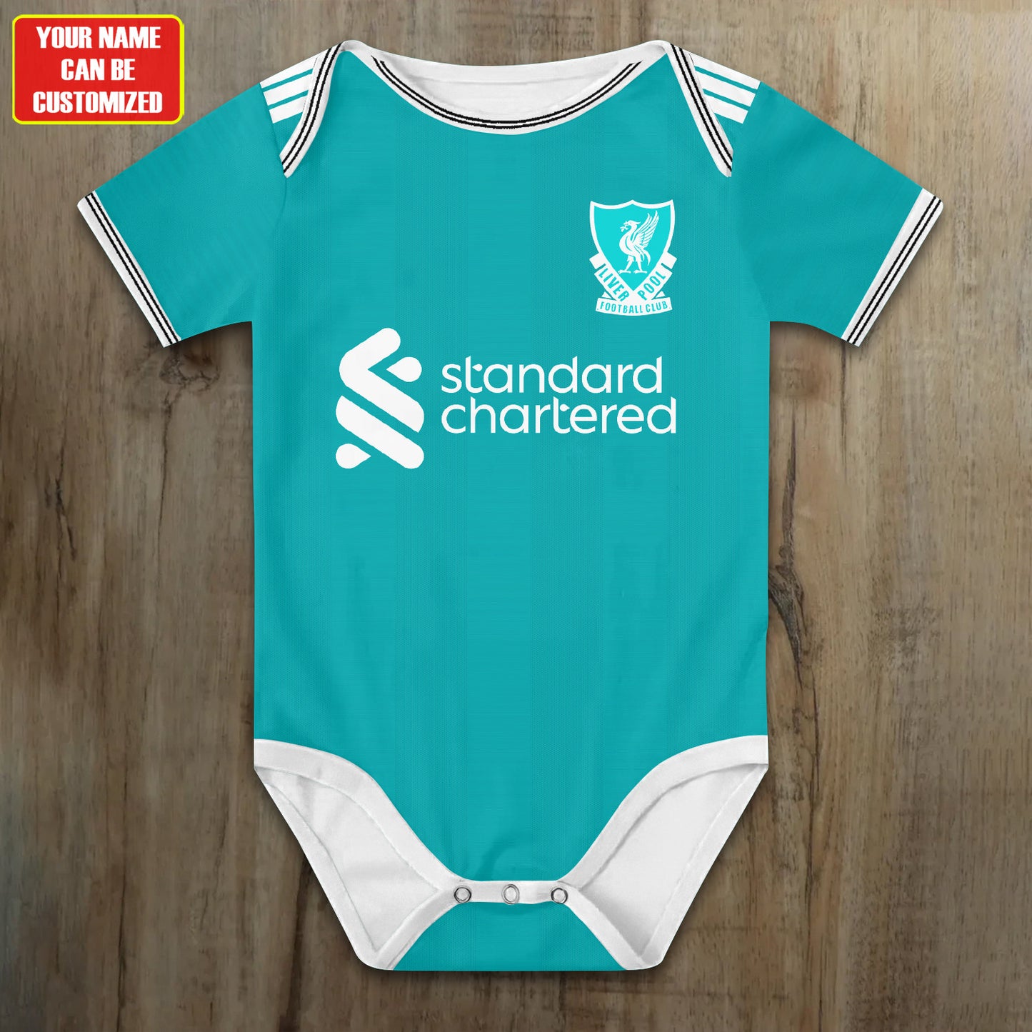 Customized LVP Third Soccer Jersey , Baby Rib Bodysuit Sizes