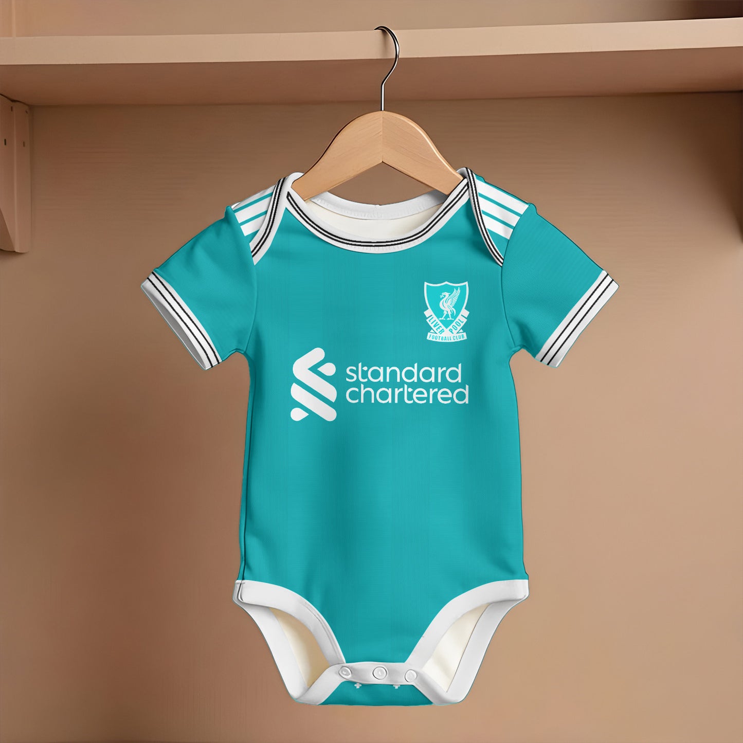 Customized LVP Third Soccer Jersey , Baby Rib Bodysuit Sizes