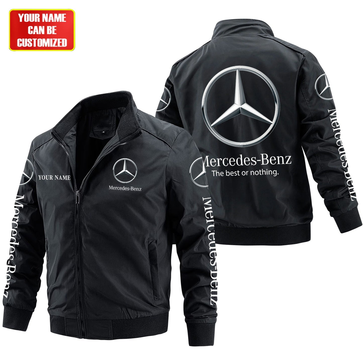 Personalized Merc Flight Jacket P120905