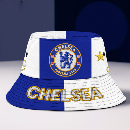 Chelsea Embroidery Pattern Bucket Hat
