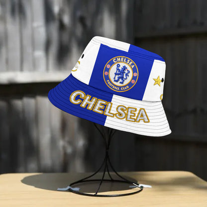 Chelsea Embroidery Pattern Bucket Hat