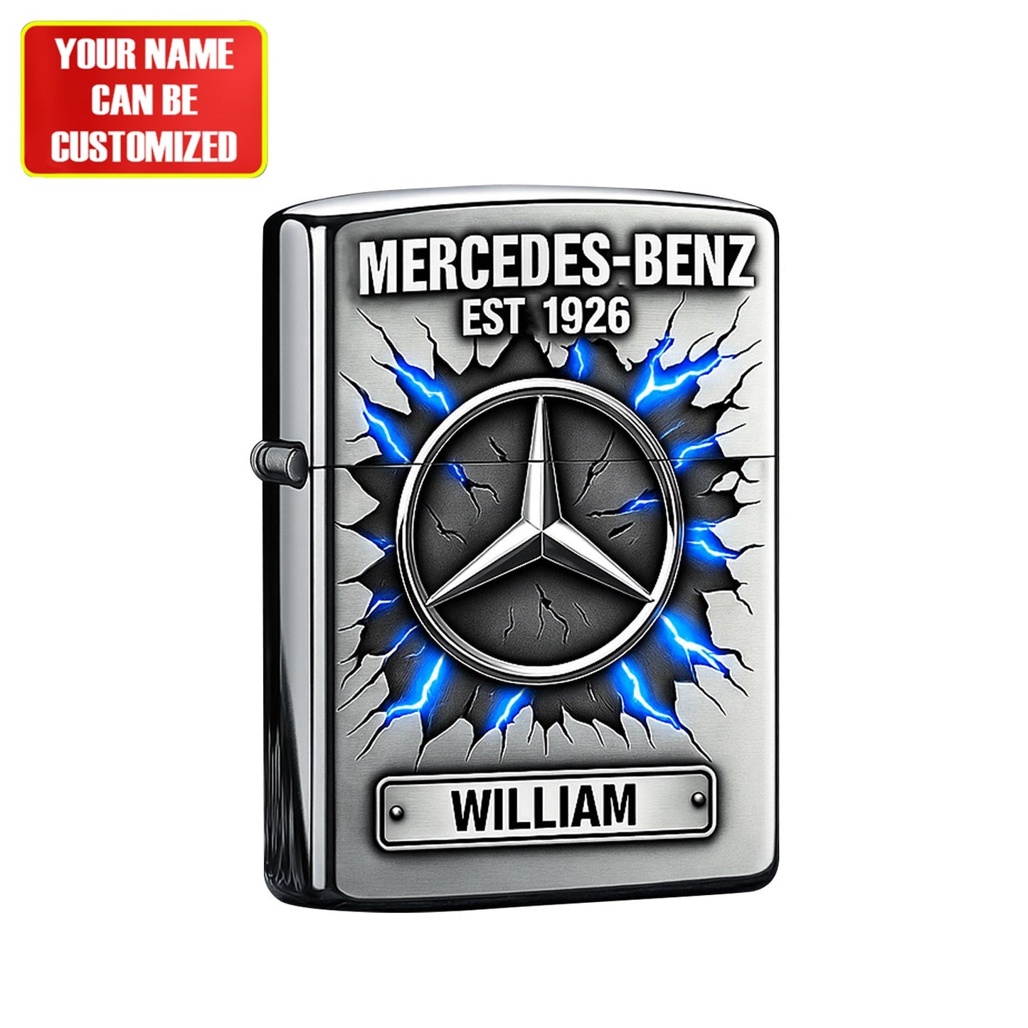 Personalized Merc Thunder Zippo Lighter