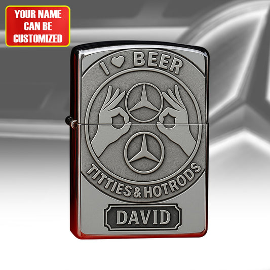 Personalized Merc Funny Zippo Lighter