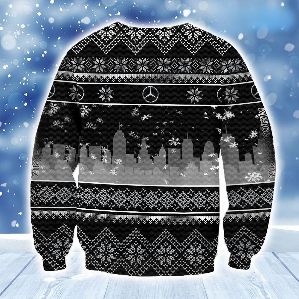 Merc Ugly Christmas Sweater , Unisex Wool Sweater