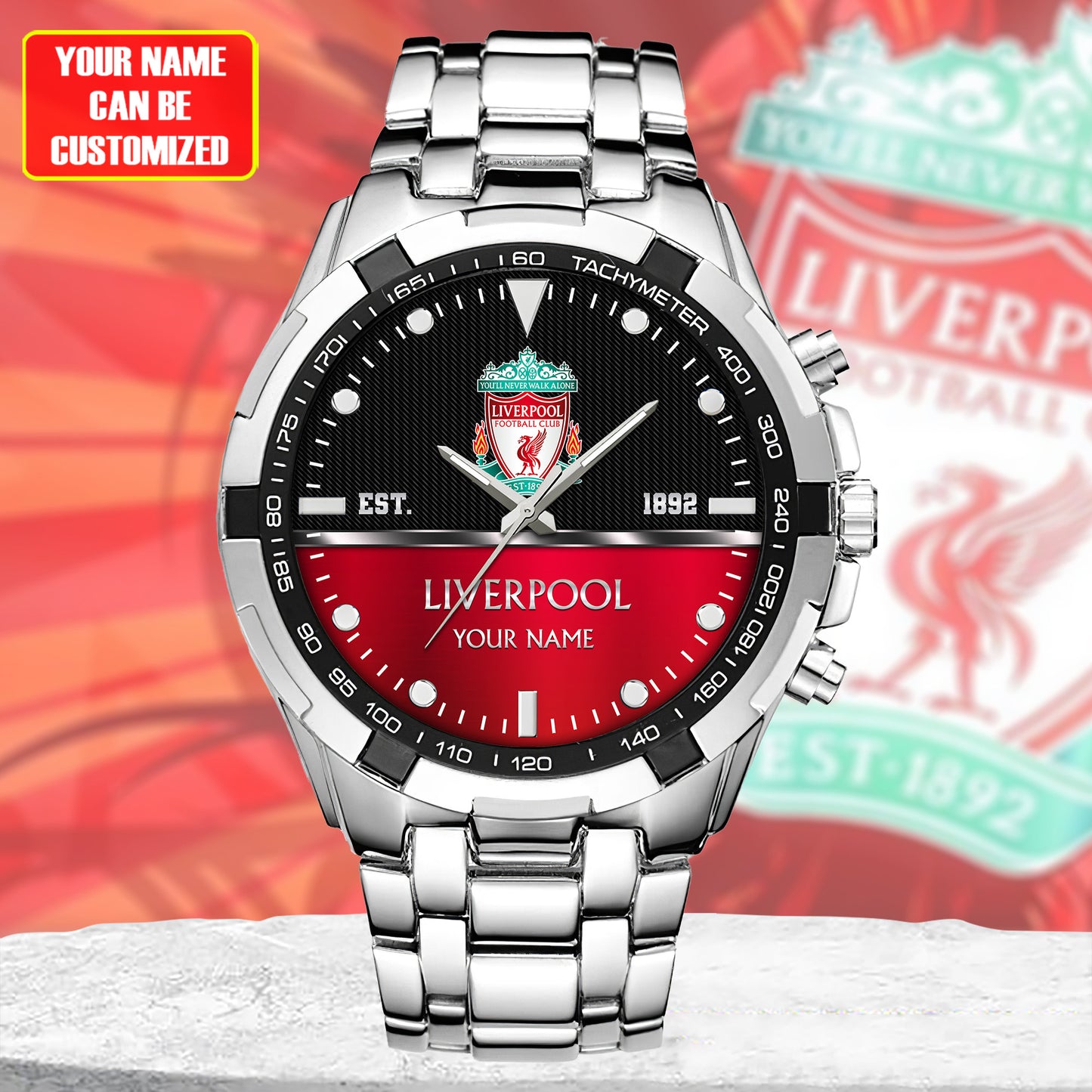 Personalized LVP Est 1892 Alloy Quartz Watch