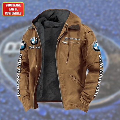 Personalized BW Motorsport Fur lining Paddle Jacket P150905