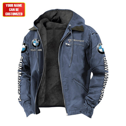 Personalized BW Motorsport Fur lining Paddle Jacket P150905