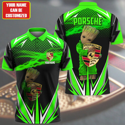 Personalized Gr Pors Green 3D Full Printing Set , Shirt, Hoodie , Short ,Polo ,hawaii