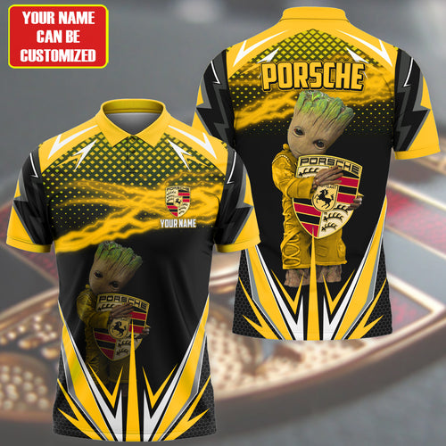Personalized Gr Pors Yellow 3D Full Printing Set , Shirt, Hoodie , Short ,Polo ,hawaii