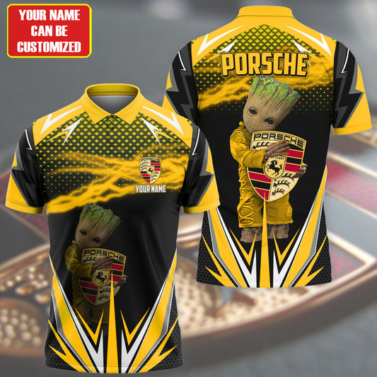 Personalized Gr Pors Yellow 3D Full Printing Set , Shirt, Hoodie , Short ,Polo ,hawaii